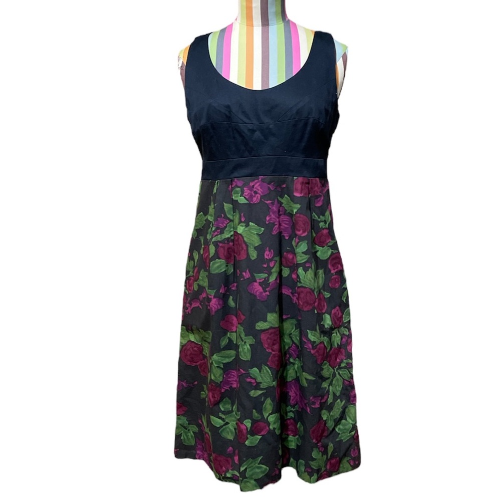 Anthropologie Moulinette Soeurs Sleeveless Floral Print Dress 0858